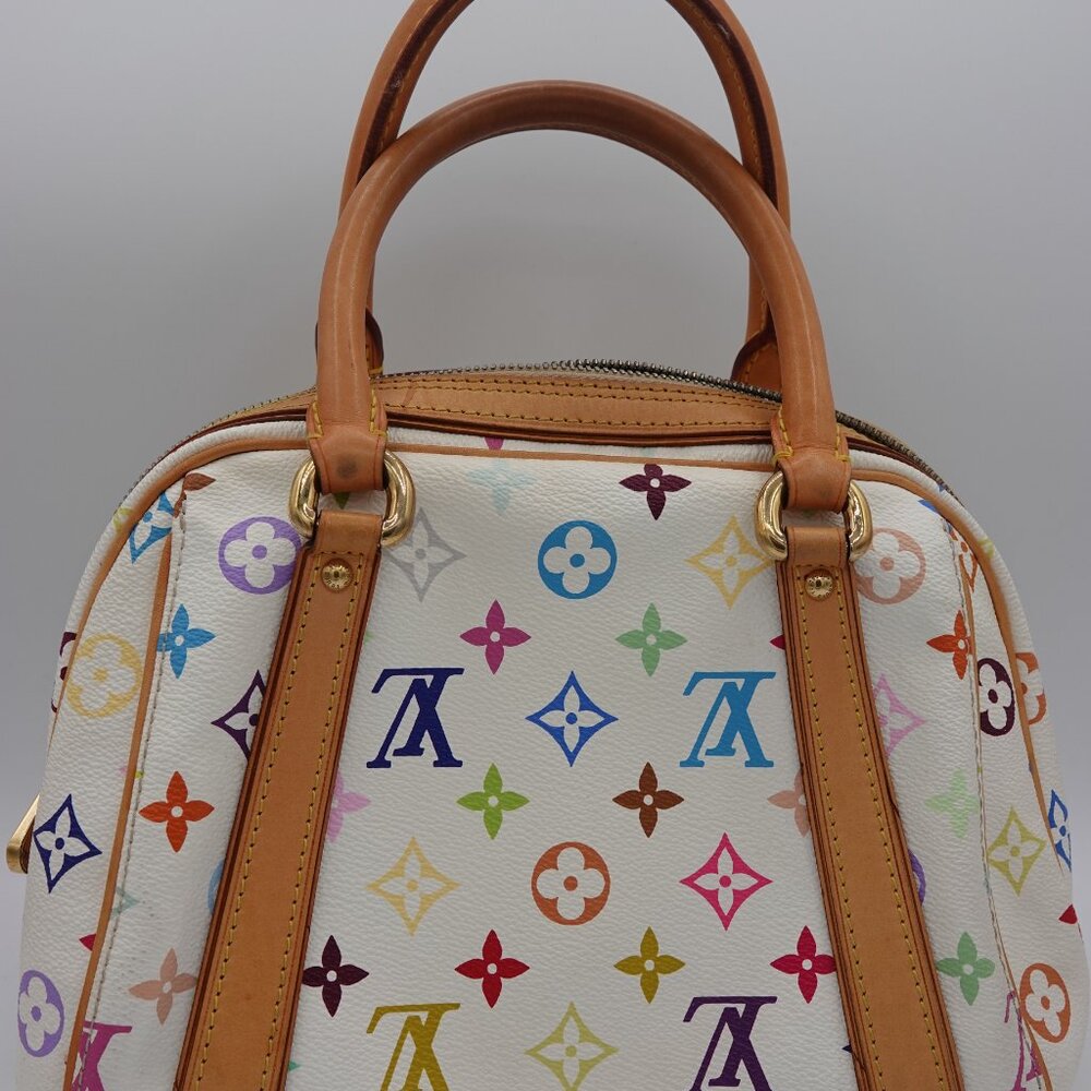 Louis Vuitton Authentic Multicolor Monogram Priscilla White - Picture 5 of 16